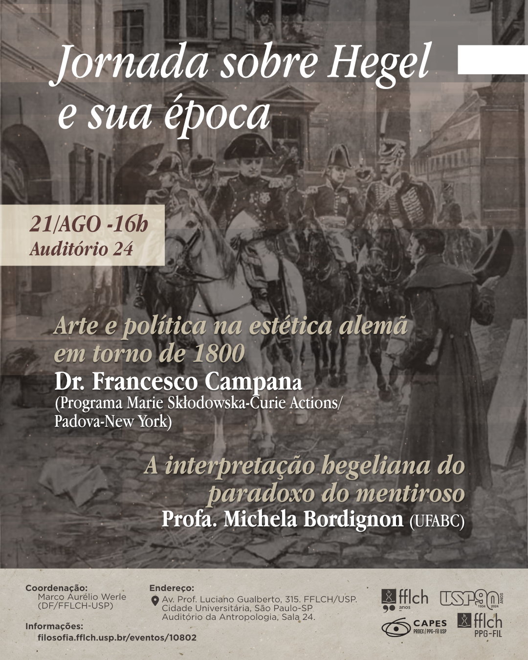 Jornada sobre Hegel e sua época (Aug. 21, 2024, São Paulo)